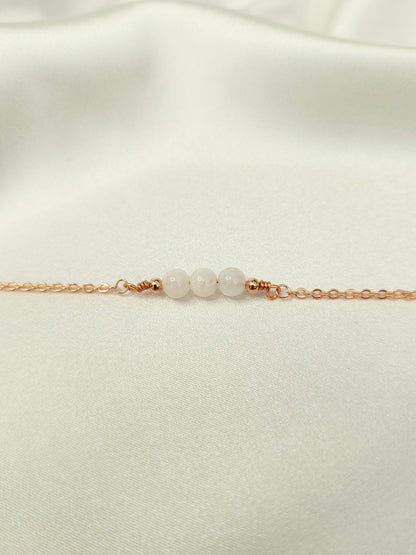 Loveliev Moonstone crystal bracelet