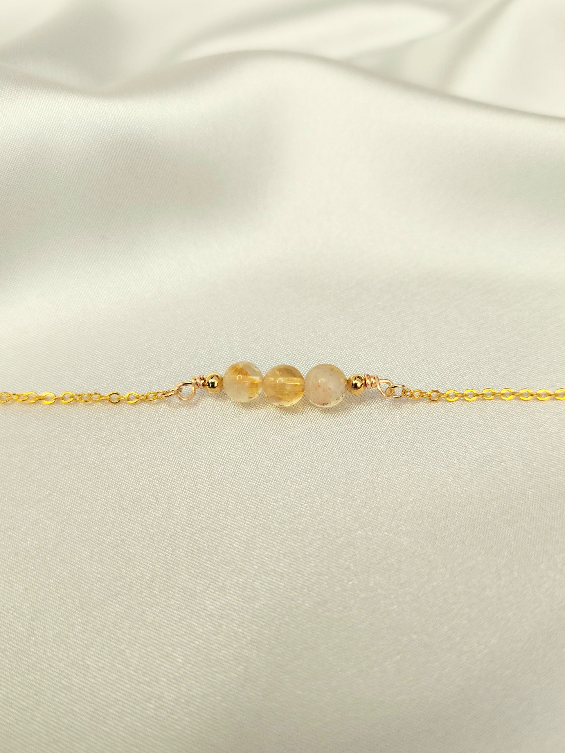 Loveliev citrine crystal bracelet jewelry