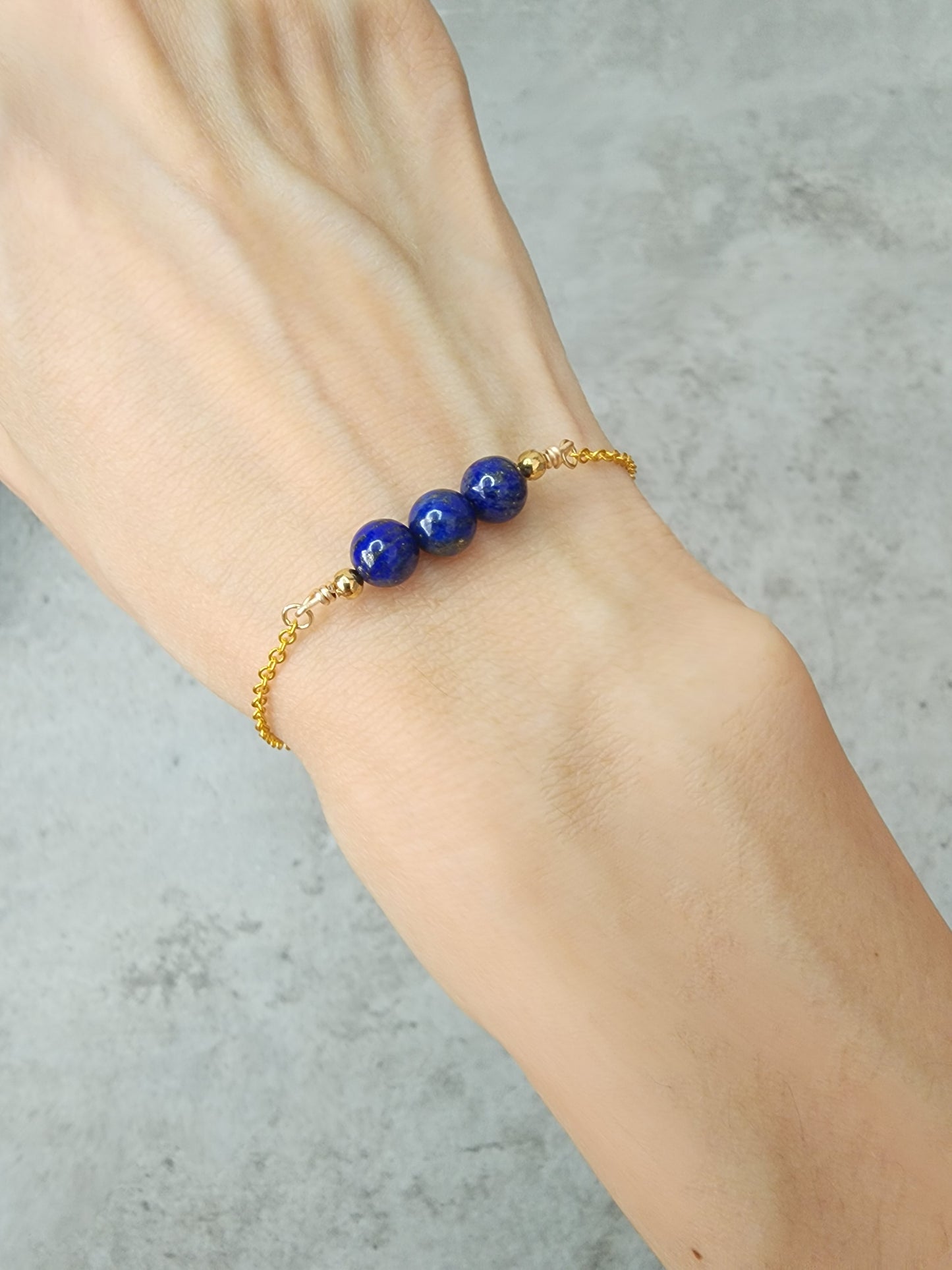 Loveliev Lapis Lazuli crystal bracelet jewelry