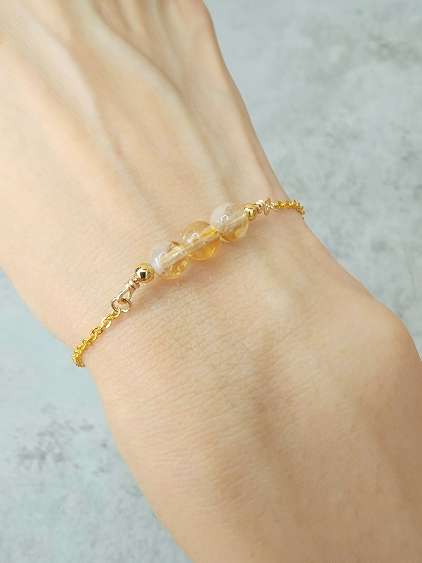 Loveliev citrine crystal bracelet jewelry