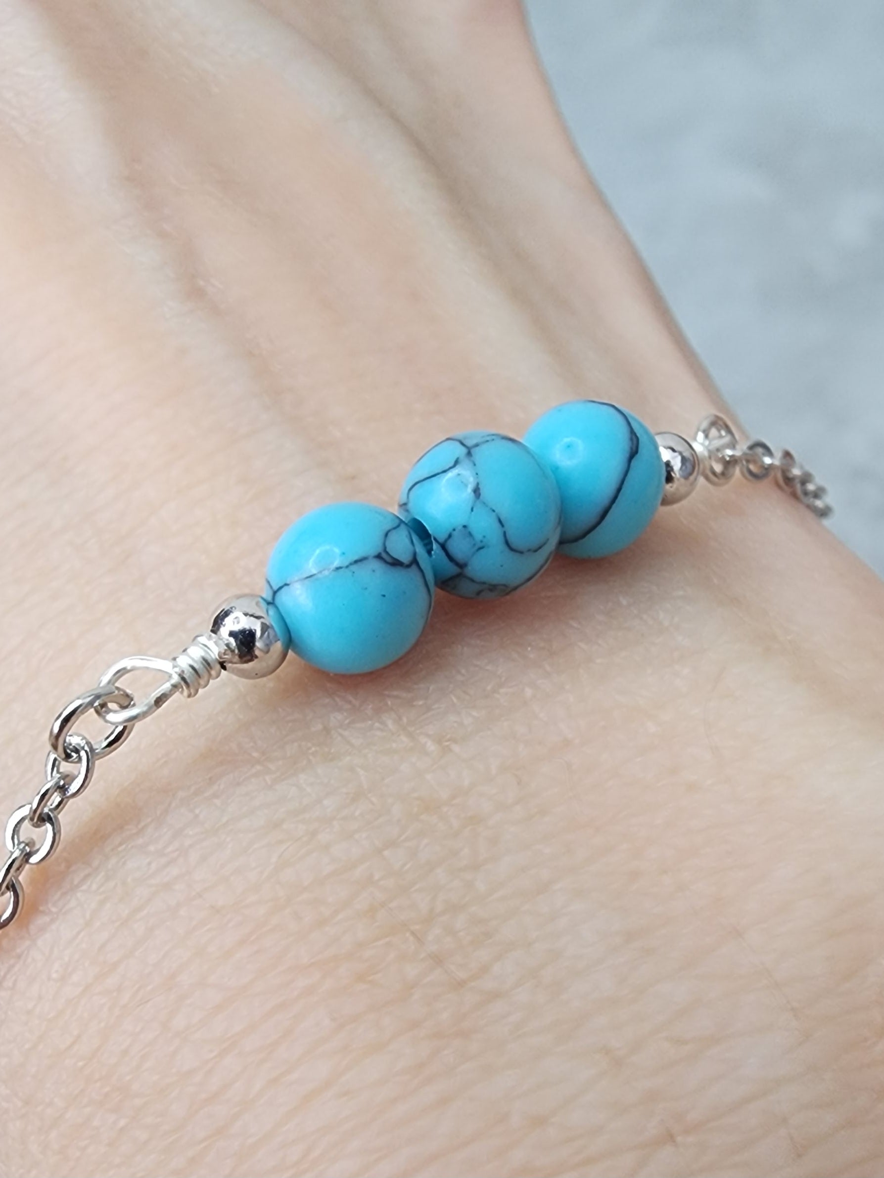 Loveliev Turquoise crystal bracelet jewelry