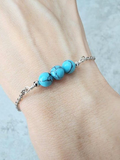 Loveliev Turquoise crystal bracelet jewelry