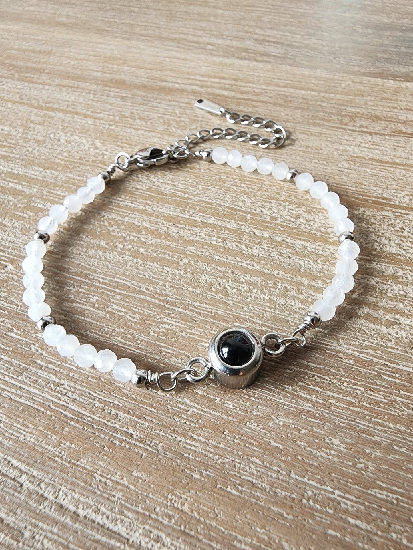 Personalized Crystal Photo Bracelet