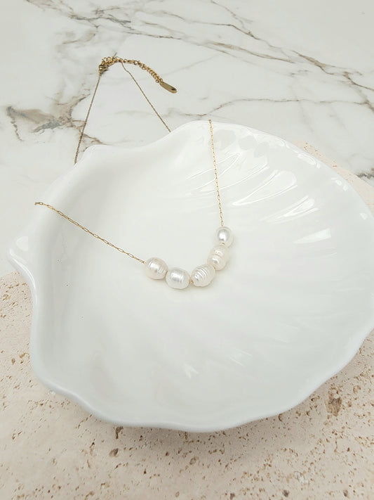 Loveliev Pearl Choker Necklace