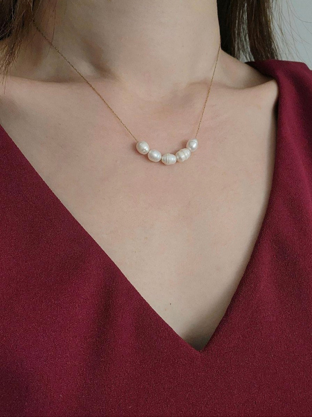 Loveliev Pearl Necklace