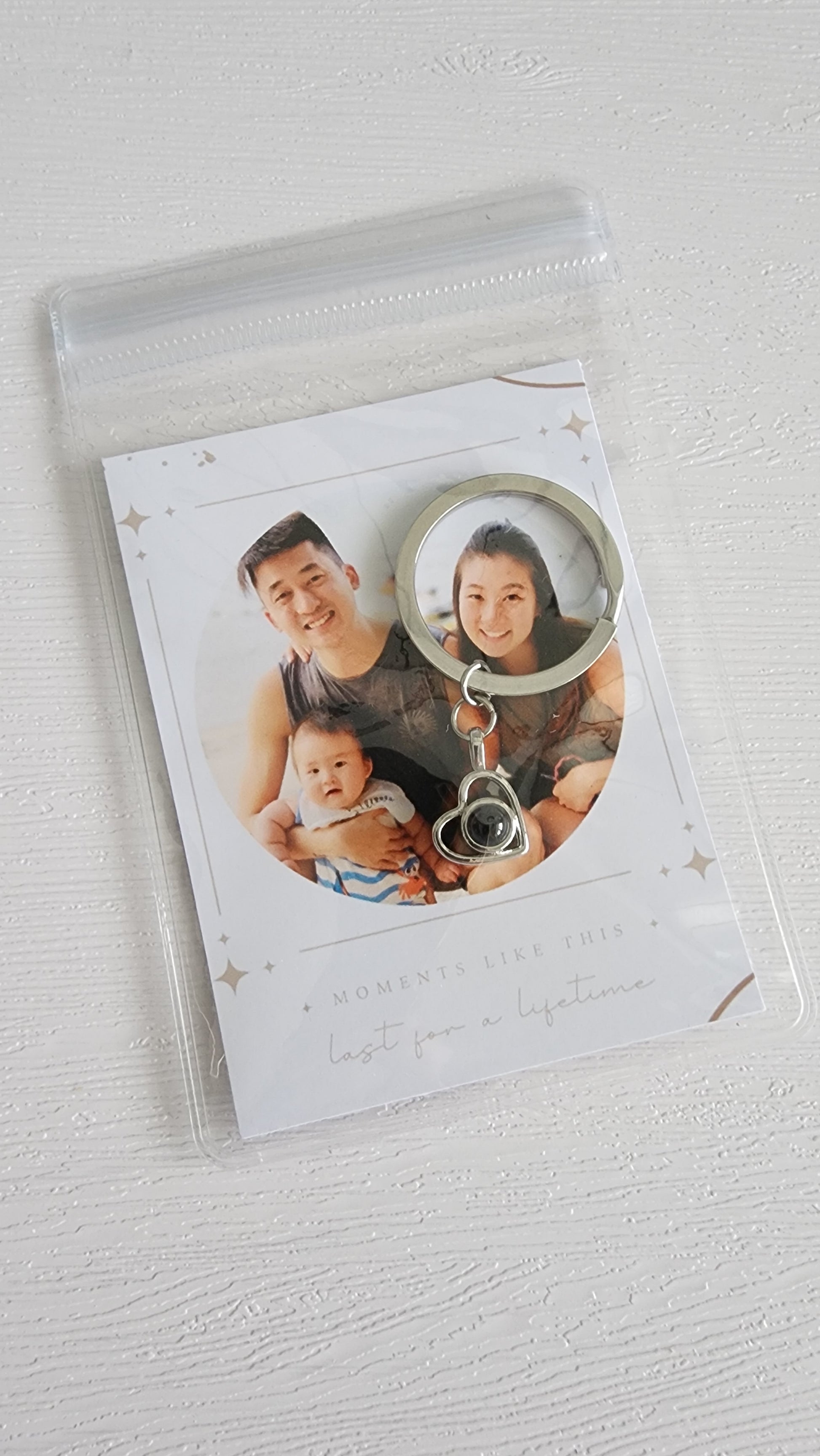 Loveliev Personalized Love Photo Keychain