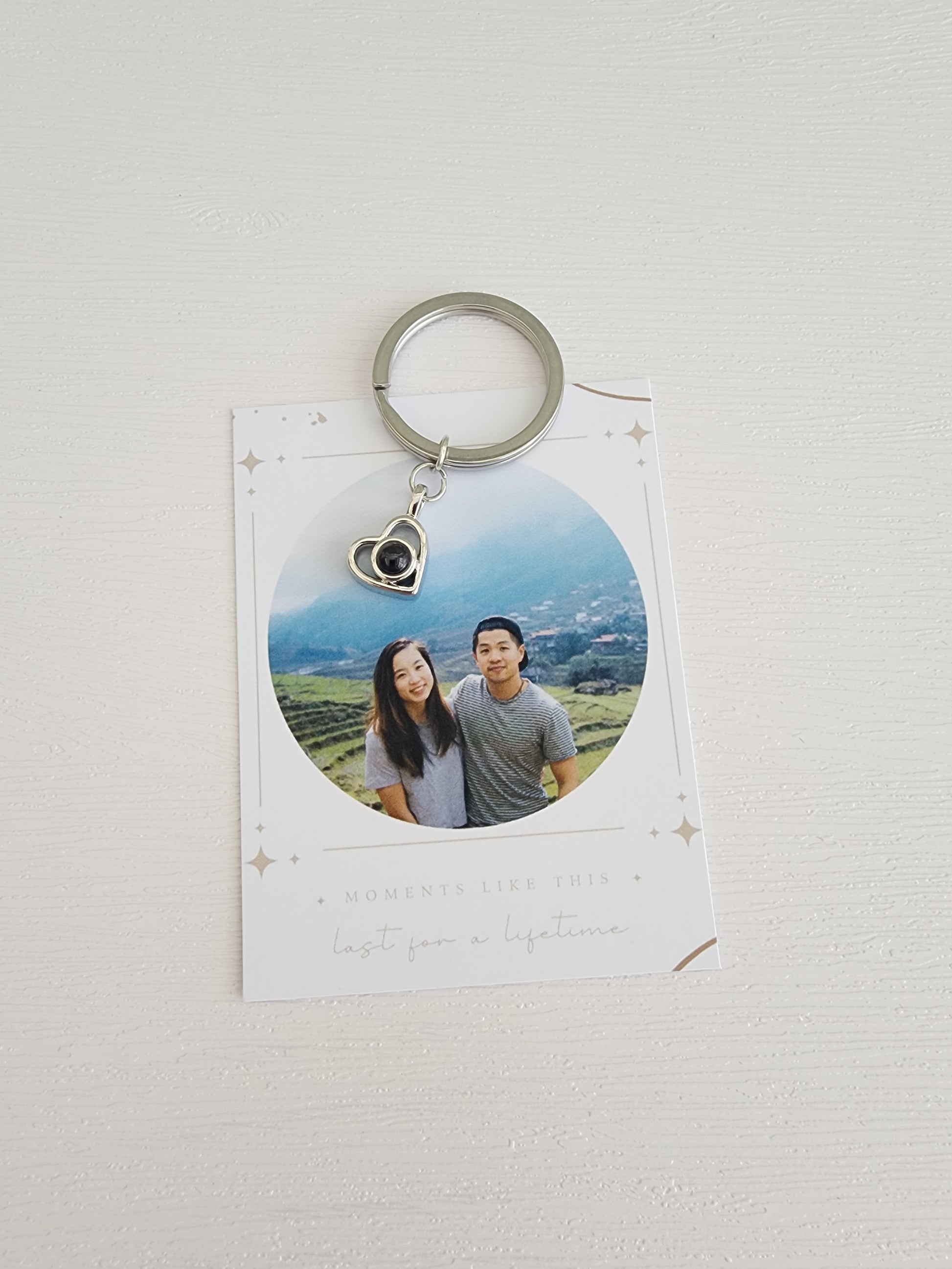 Loveliev Personalized Love Photo Keychain