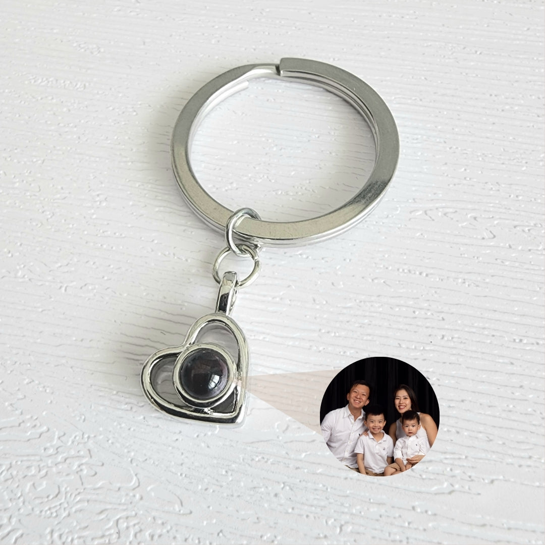 loveliev personalized love photo keychain